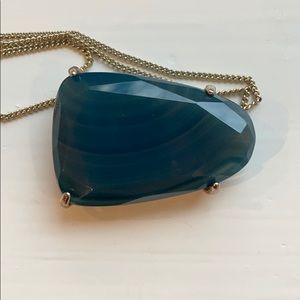 Kendra Scott blue agate necklace